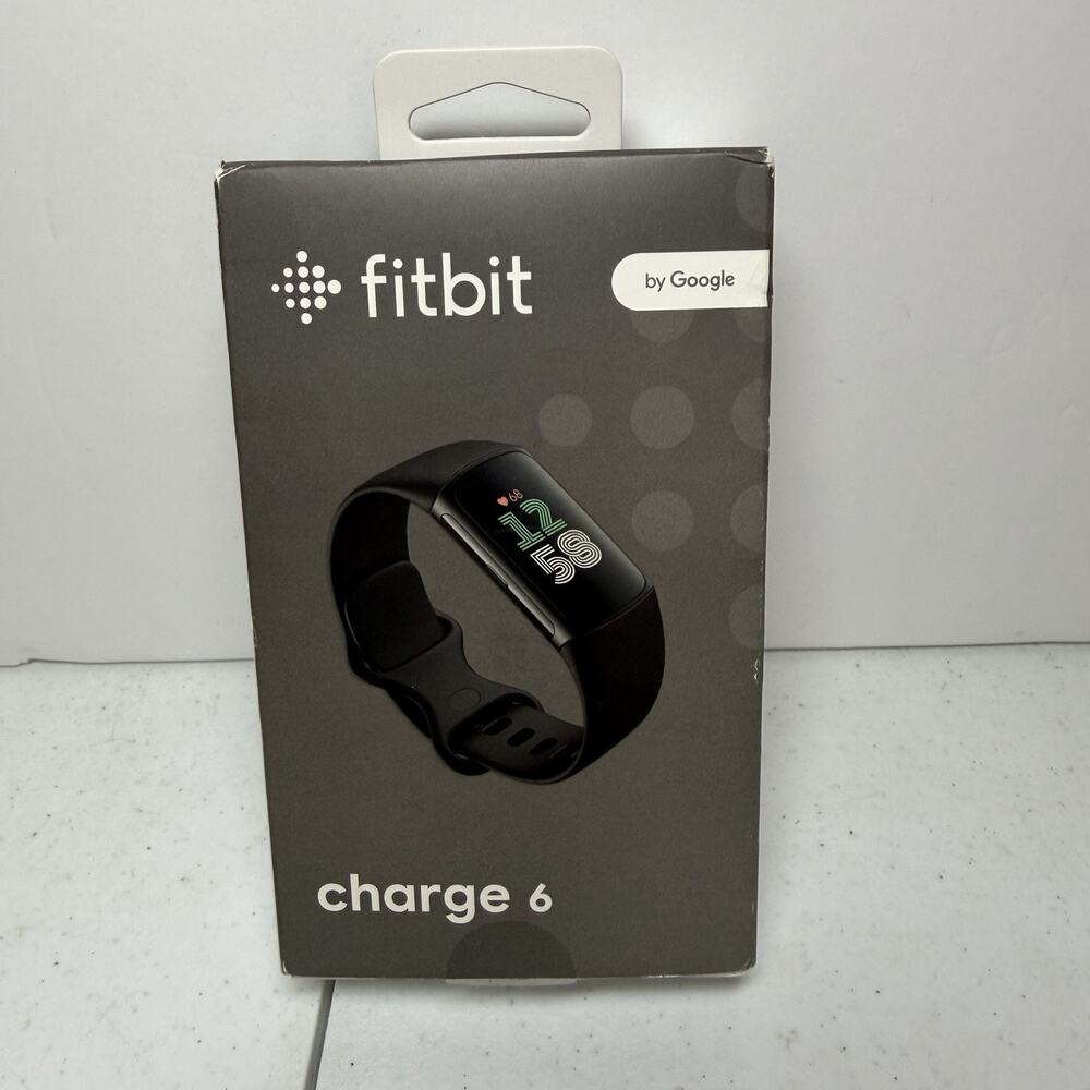 Fitbit Charge 6 Fitness Tracker - Black - GA05183NA